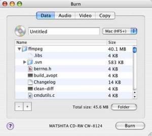 open source dvd burner software for mac